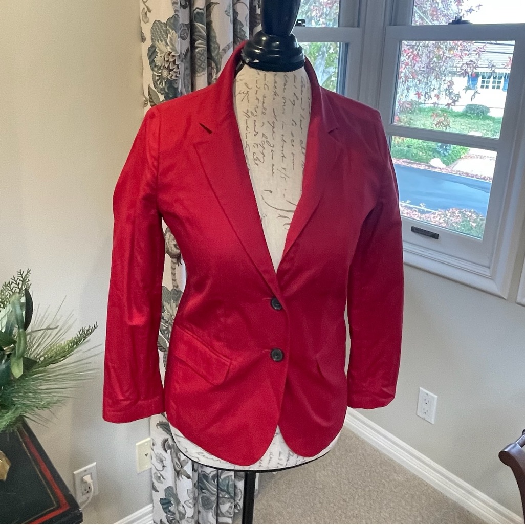 Lucky Brand Red Blazer